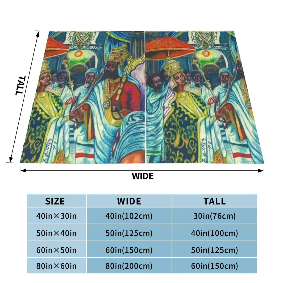 King Solomon And Queen Sheba Throw Blanket warm winter Luxury Thicken Blankets