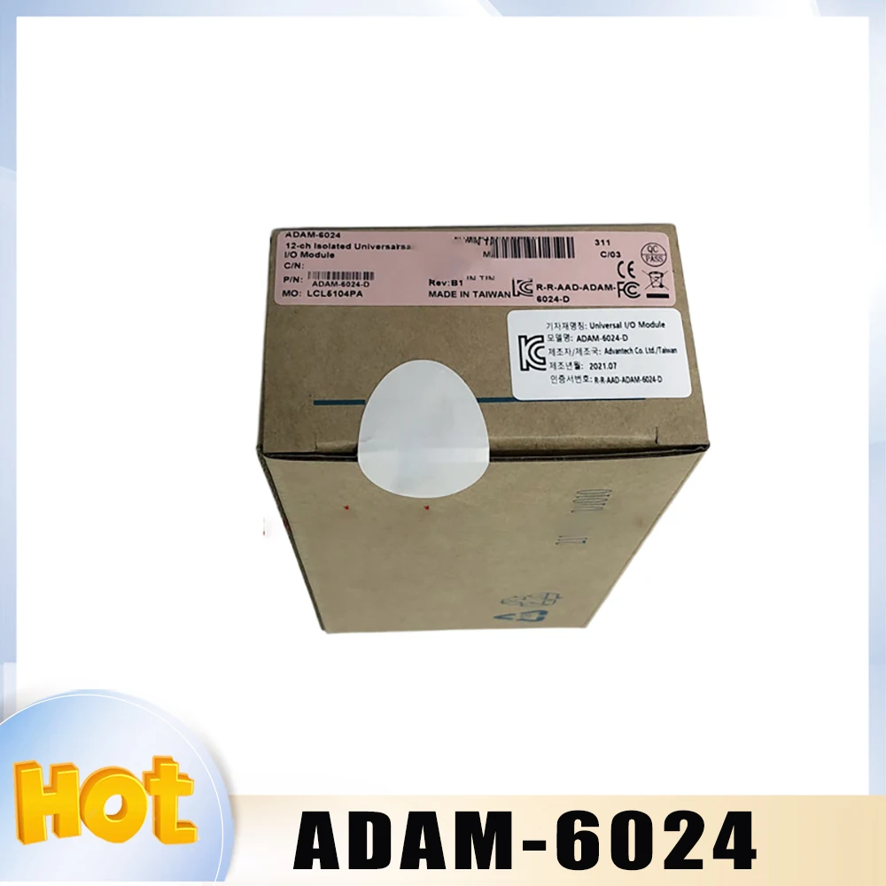 

For Advantech ADAM-6024 12-channel TCP module Input/output module ADAM-6024-D