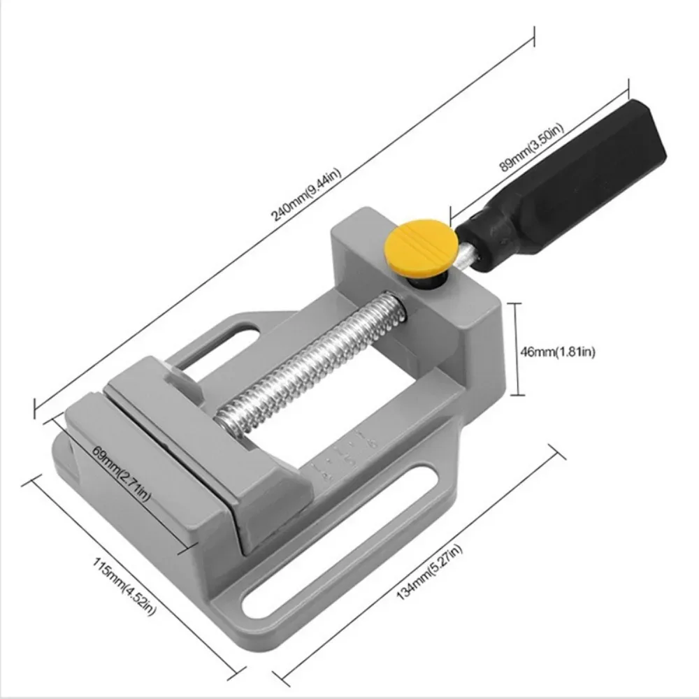 Flat Tongs Vice Work Table Metal Clamp Engraver Fastening Platen Router Fixture CNC Woodwork Tools