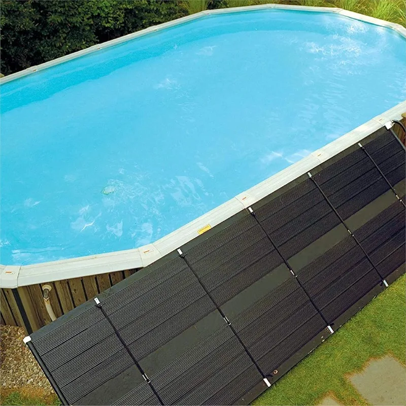 SunHeater Aboveground Pool Heating System, Includes Two 2’ x 20’ Panels (80 sq. ft.) –Solar Heater Made of Durable Polypropylene