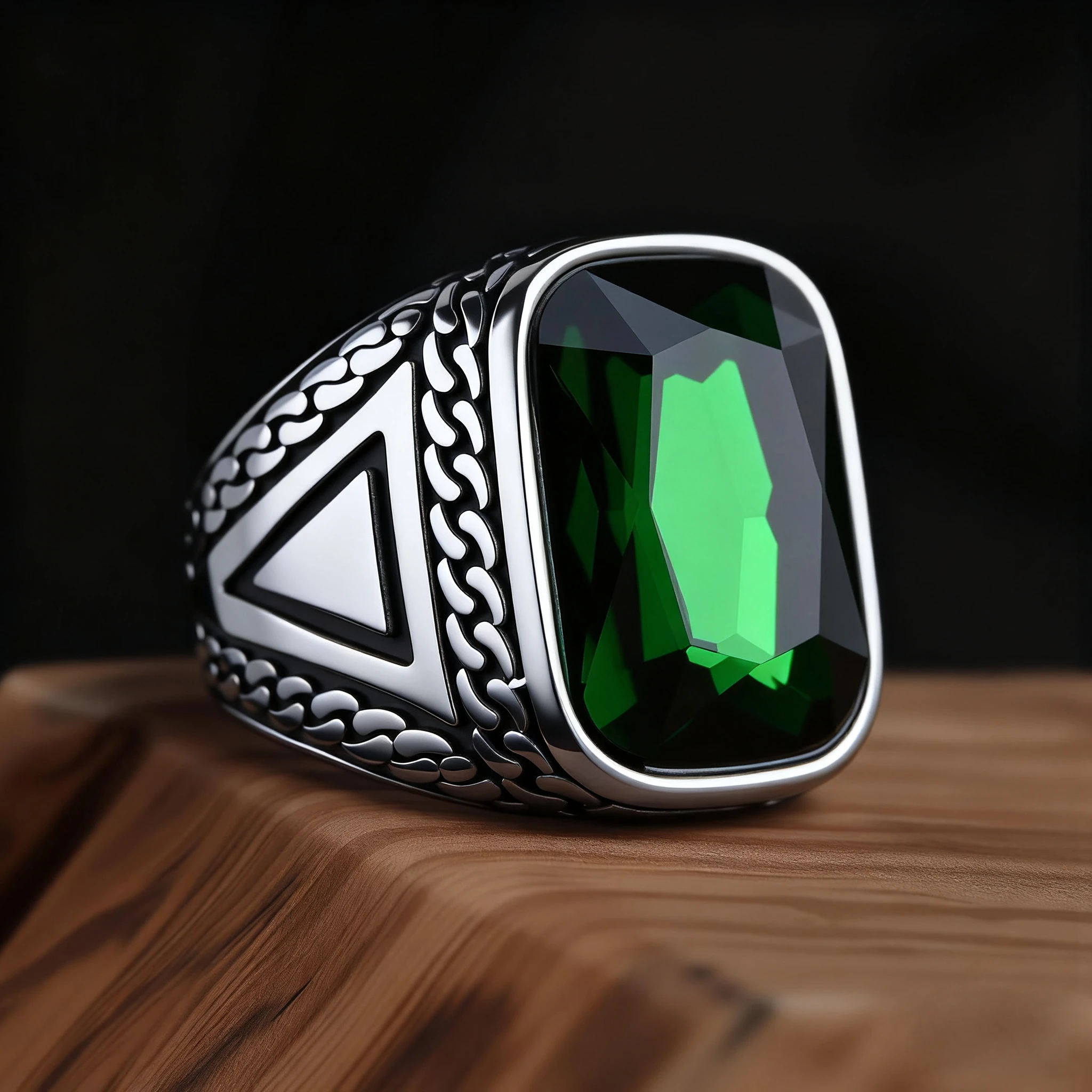 R3427 Men\'s High Quality 316L Stainless Steel Variety Onyx Rings Fashion Trend Jewelry