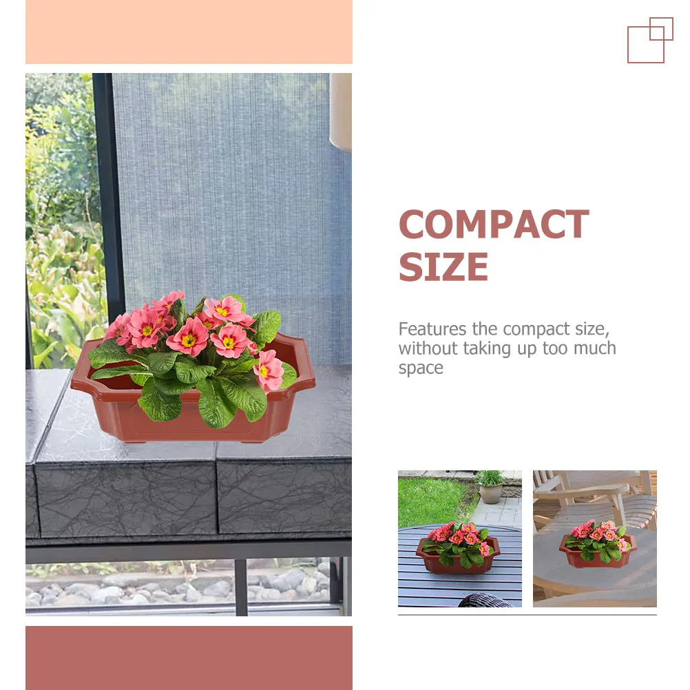 

6 Pcs Pot Bonsai Planter Compact Durable Decor Bonsai Planting Pots Plant Holder Plant Holder Landscape