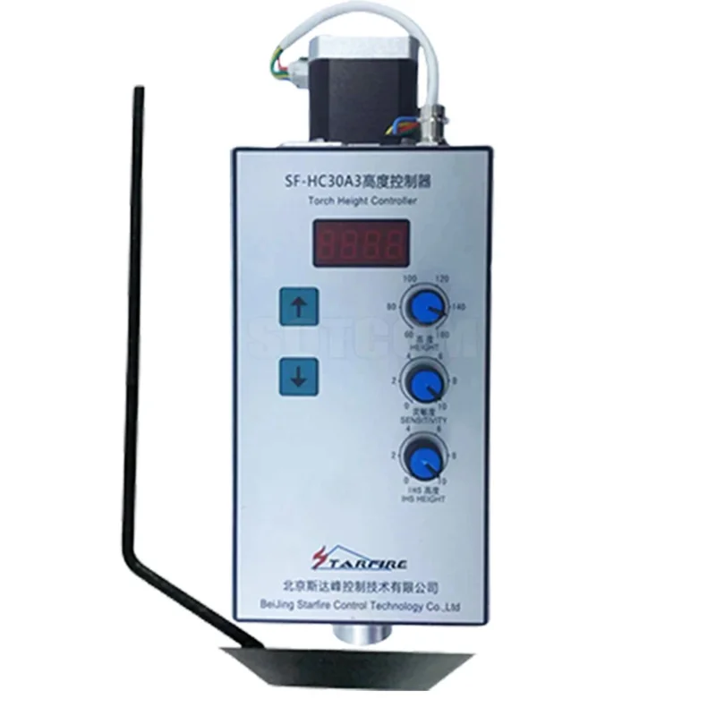 Controlador de altura da tocha de soldagem de plasma portátil, máquina de corte de mesa dedicado regulador de tensão de arco cnc Sf-hc30a