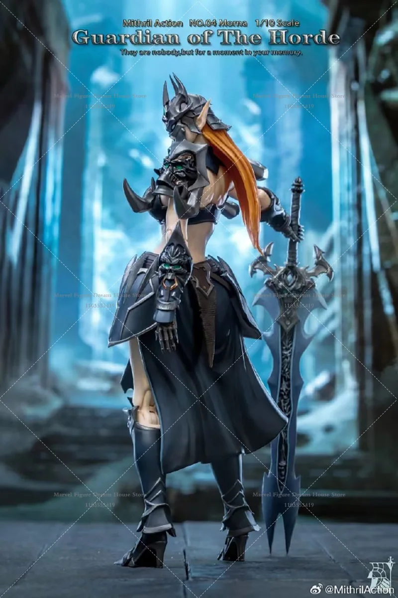 Mithril Studio 04 1/12 Scale Tribal Defense Battle Secret Elf Female Swordsman Morna 7-inch Full Set Action Figure Soldier