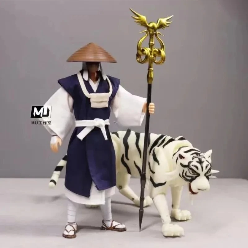 

In Stock MU STUDIO Ronin Warriors Yoroiden Samurai Trooper Kaosu Chaos Metal Scepter Action Figure Model Toys Gifts Collection