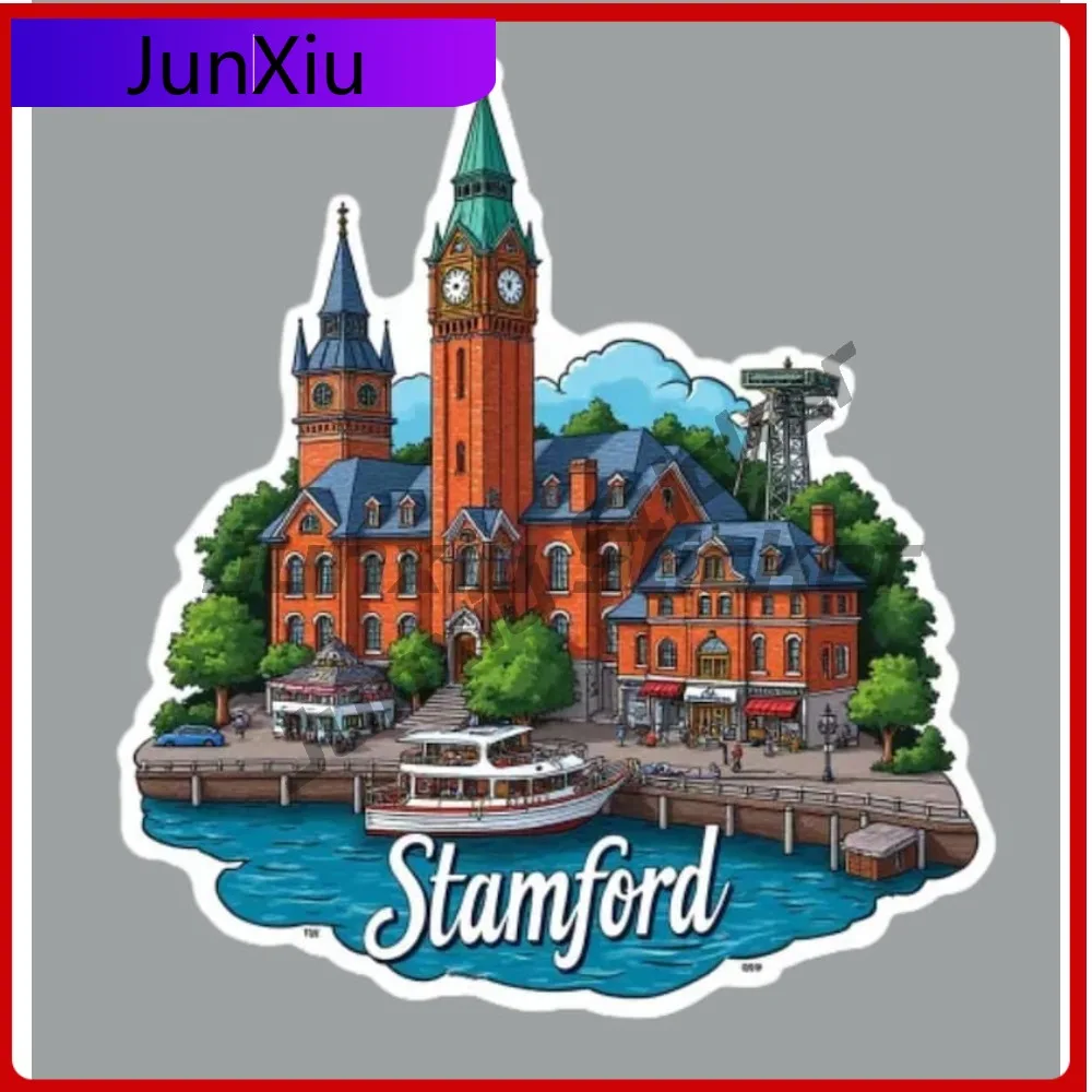 

Stamford Connecticut Fridge Or Laptop Sticker Suv90n06 Suv Stickers And Decals Accessories For Suv Window Motorcycle Camping Car
