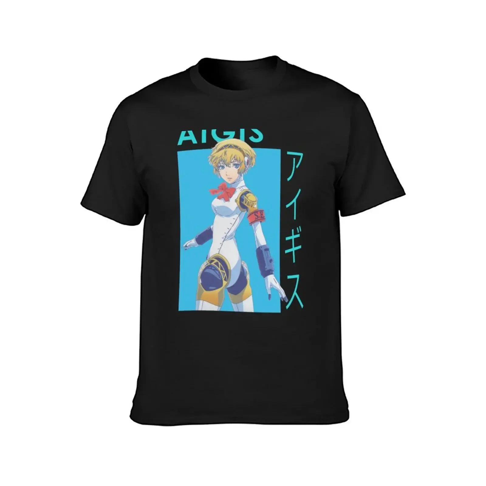 Aigis VOIT Ai-chan Aegis Persona 3 T-Shirt designer shirts customs design your own new edition mens t shirt