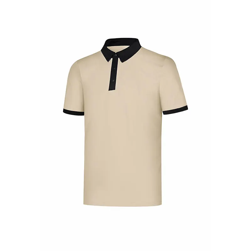 Camiseta de golfe de manga curta masculina, roupa esportiva de verão, camisa de treinamento, polo seco, roupa esportiva casual ao ar livre