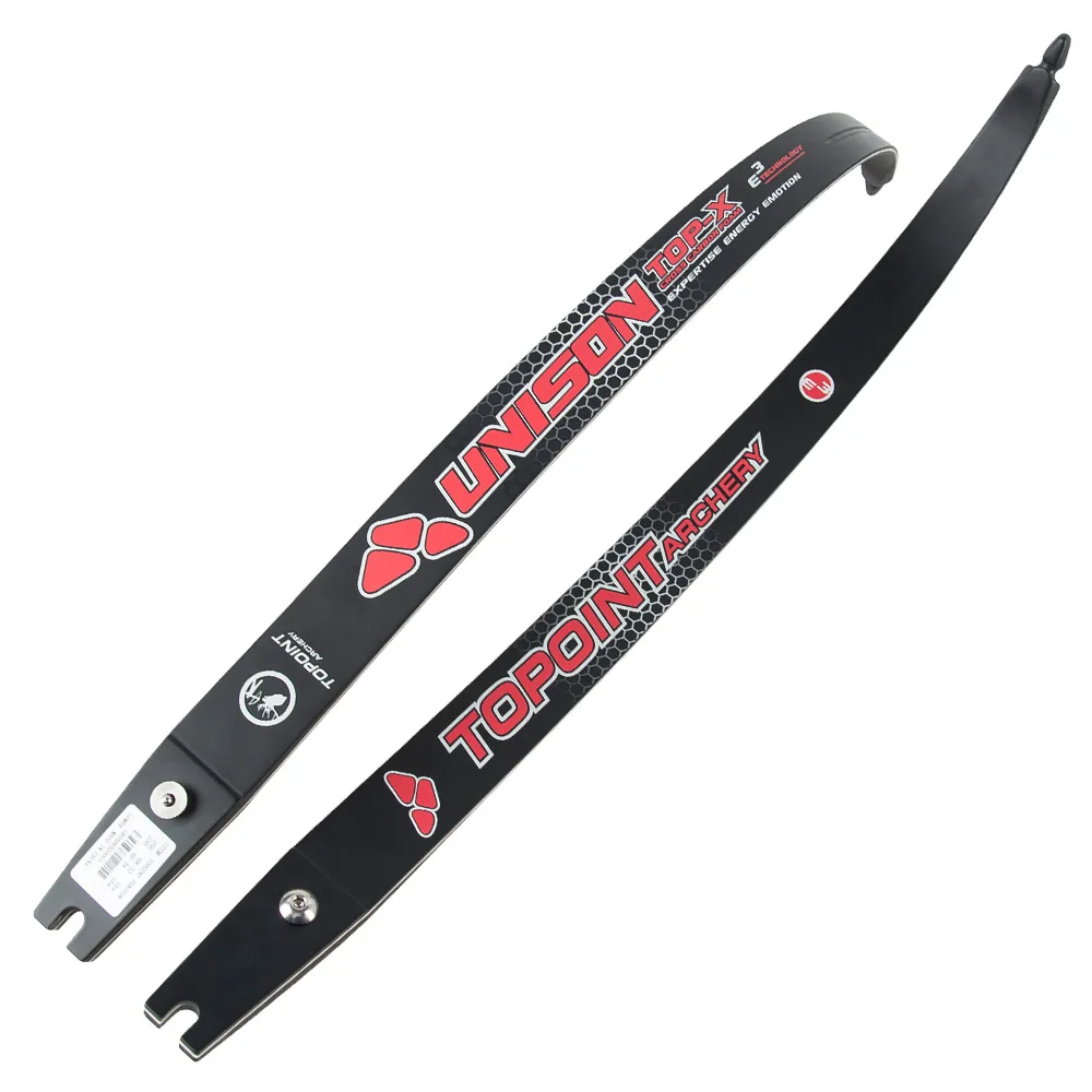 

Archery Recurve Bow Carbon/Foam Limbs ILF Limbs22-48LBS,2# Increments,total Length 66"68" 70" For 25inches Risers