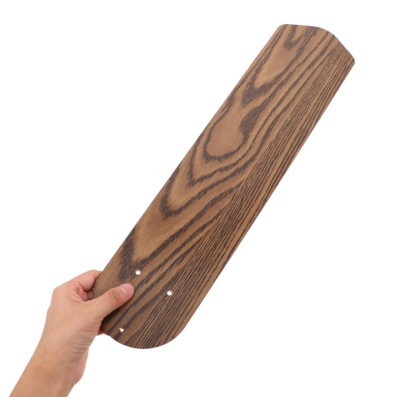 

Walnut Grain Fan Leaf Ceiling Blades Plastic Replacement Standing
