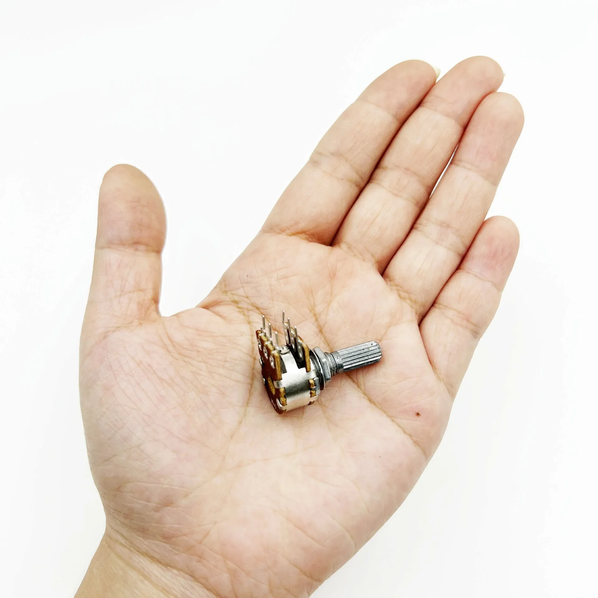 Bass Guitar Potentiometer C10K/MN10K Dual Layer Electric Guitar  Mini Pot Volume Tone Control Pot