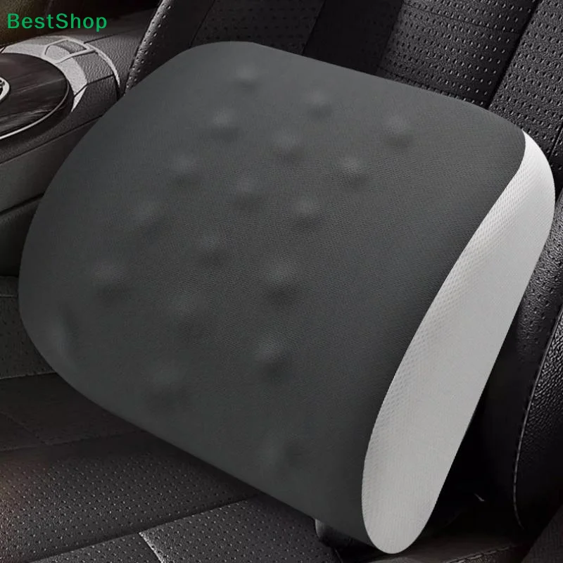 

Car Lumbar Support Cushion Memory Foam Waist Pillow Four Color Auto Seat Back Cushion For Car Chair Home Office Relieve Pain