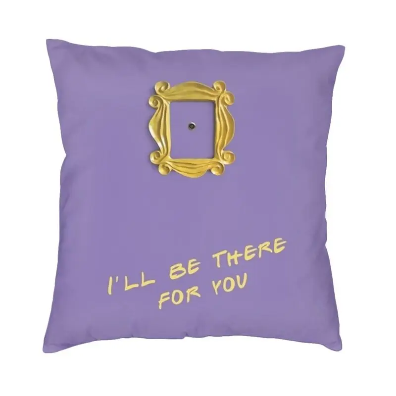 Friends Cushion Cover 45x45cm Home Decor Printing Classic TV Show Throw Pillow for Living Room Double-sided