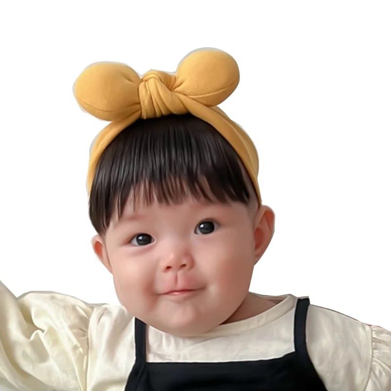 Trendy Baby Headwear BowKnot Girls Hair Bangs Fashionable Hair Accessory Drop shipping