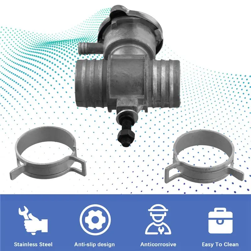 Multi-Purpose 5058482AD For Jeep Patriot Compass Dodge Caliber Upper Radiator Coolant Hose Connection Three-Way Valve Upgrade - view 4
