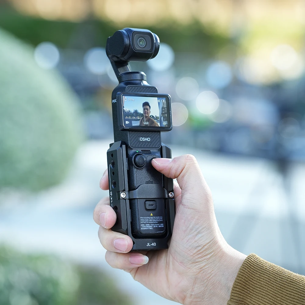 FOTGA For Pocket 3 Cage Aluminum Alloy Video Recording Rig 1/4\