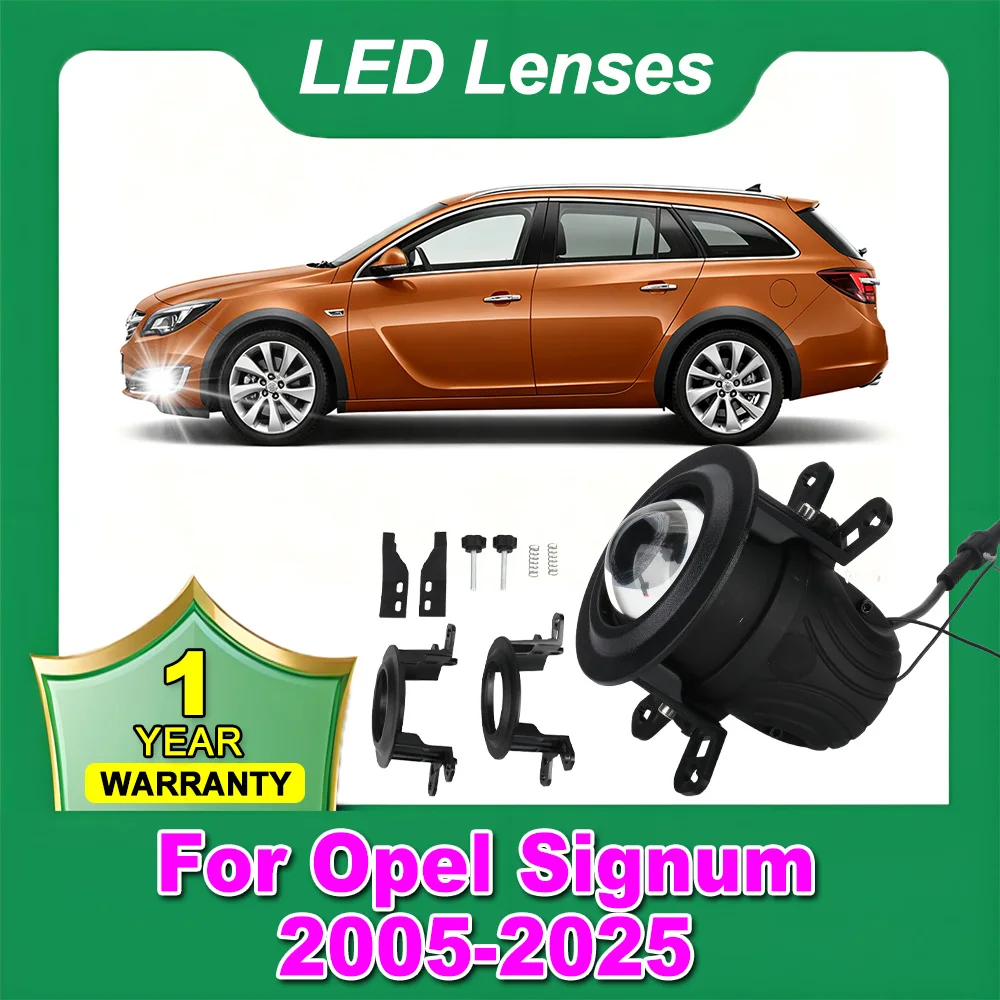 New 2-inch Bi-LED Lenses Fog Light With Bracket LED Driving Fog Lamps Kit Projector Spotlight Lens For Opel Signum 2005-2025