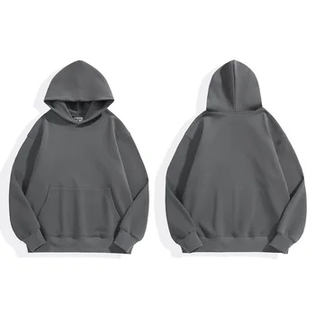 16.9oz 480gsm Heavy Weight Cotton Plus Velvet Hooded Sweater Men Thickened Tight Polar Fleece Pullover Hoodie Women Sweatshirt 4 16.9oz 480gsm Heavy Weight Cotton Plus Velvet Hooded Sweater Men Thickened Tight Polar Fleece Pullover Hoodie Women Sweatshirt 4