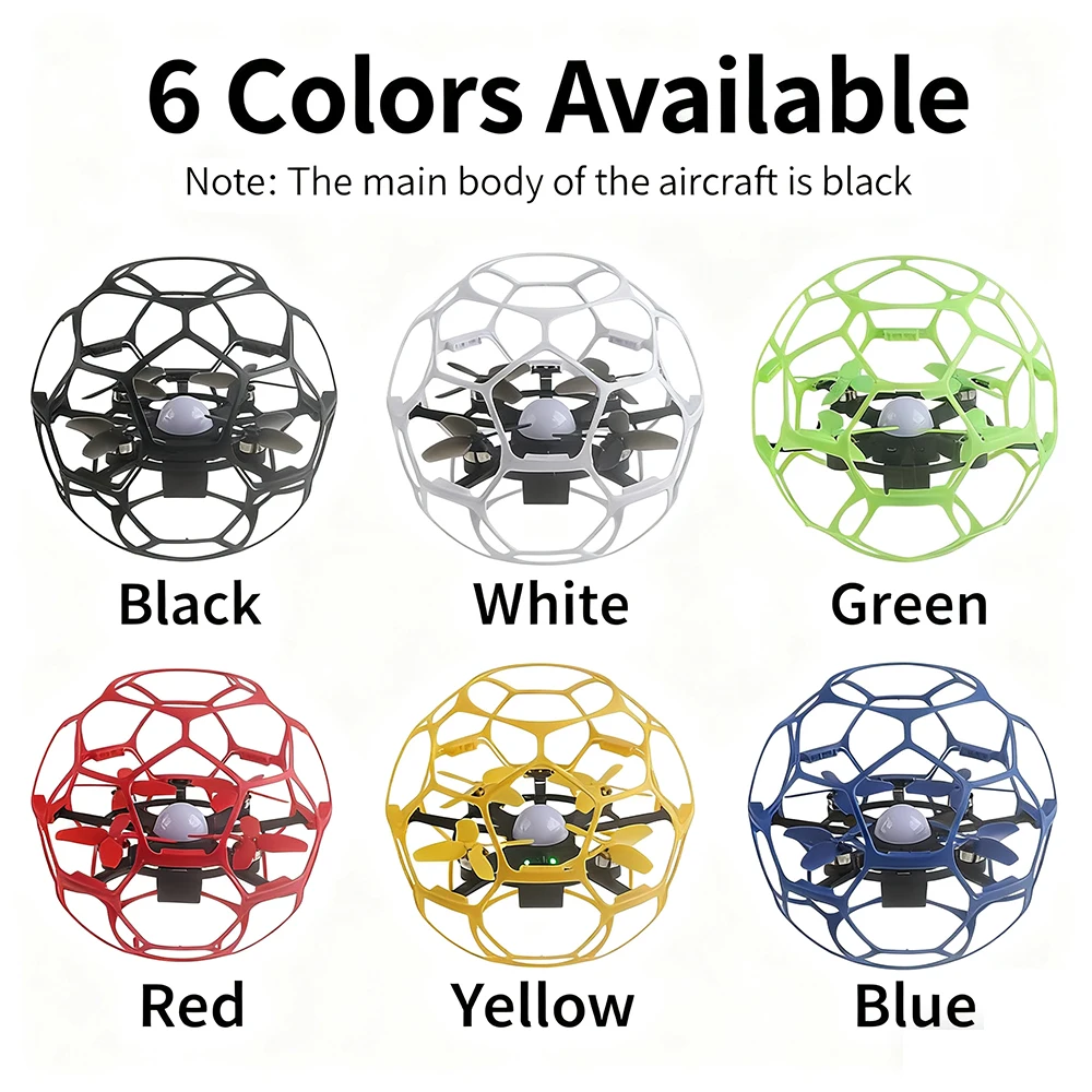 مسابقة كرة القدم للأطفال، كوب كروي مجوف لكرة القدم بدون طيار، لعبة هدية للعطلات كوادكوبتر للعلوم والتعليم #6