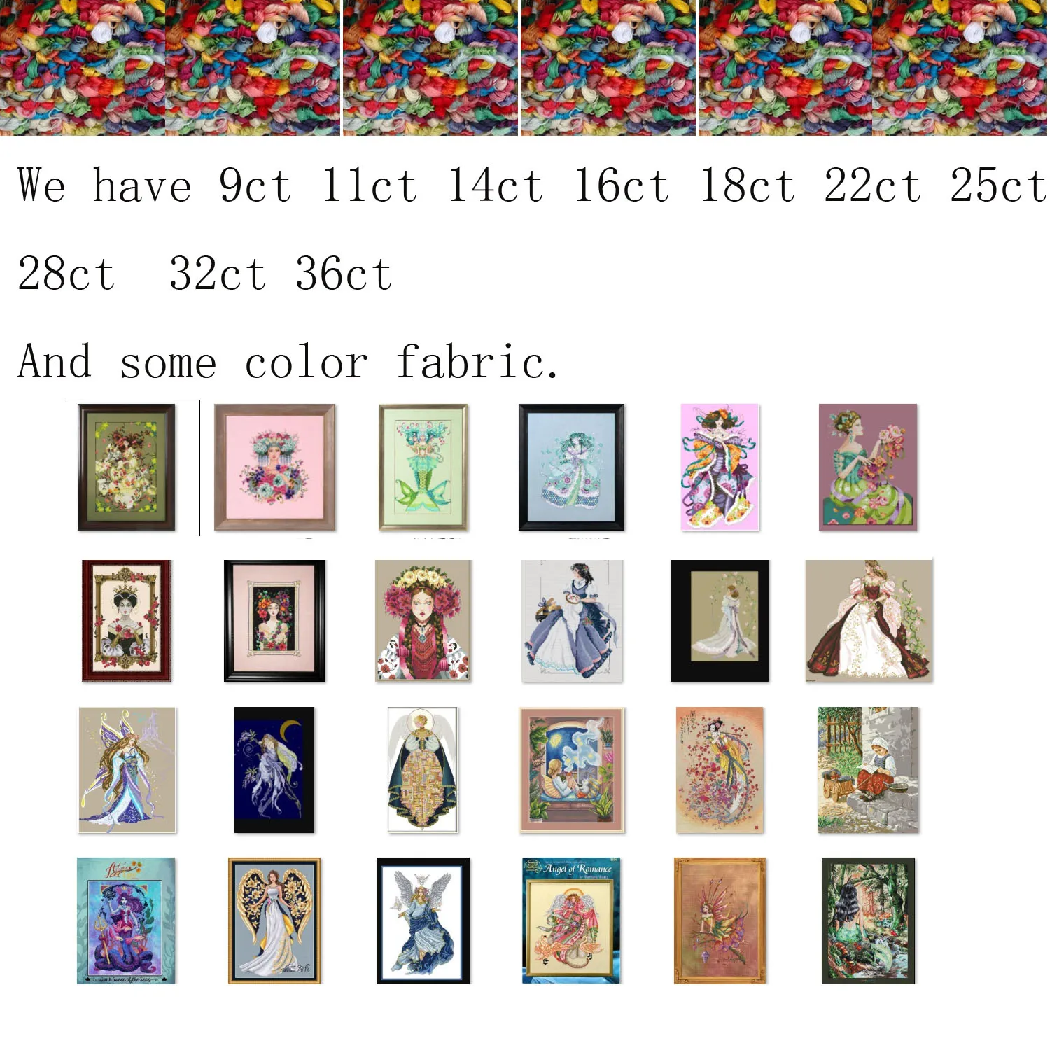 

Autumn Elves 41-59 Cross Stitch Kits Embroidery Needlework Sets DIY Cross-stitch Canvas Sewing Crafts