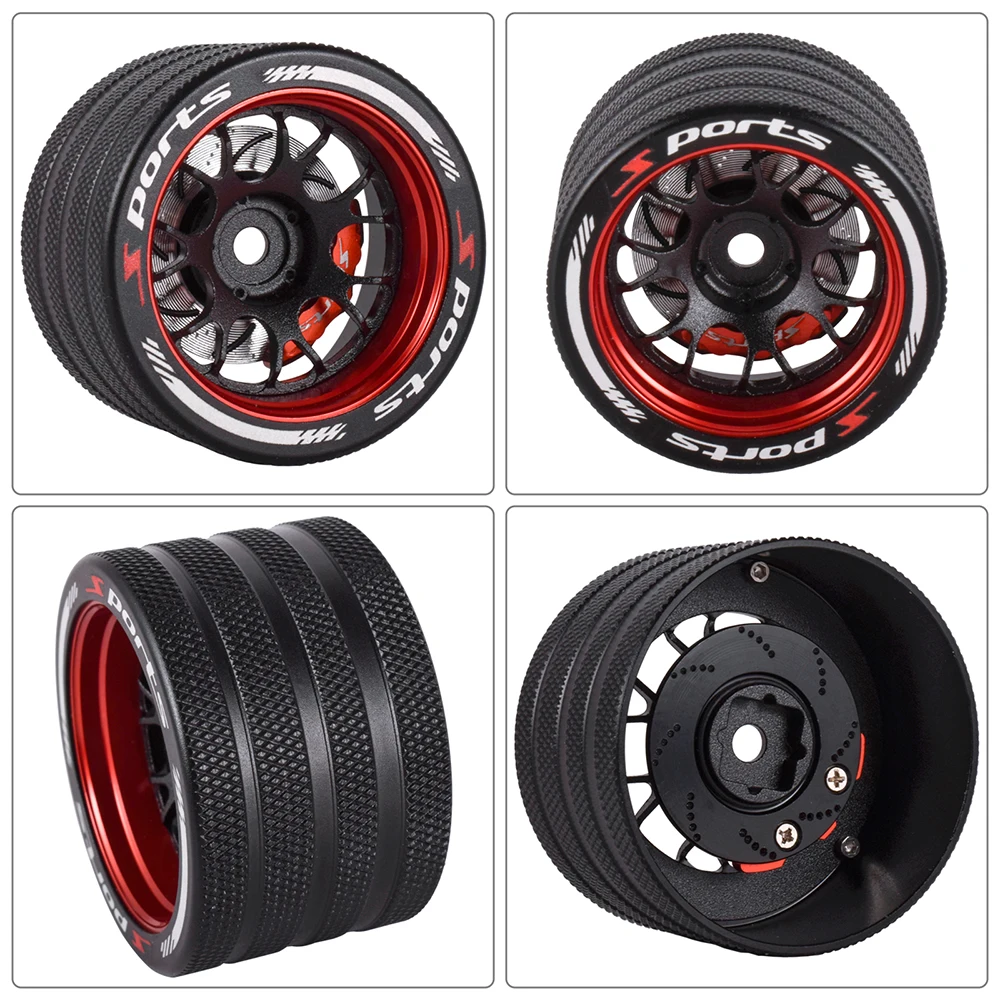 9IMOD Remote Control Metal Handwheel Aluminum RC Hand Wheel For FLYSKY/FUTABA/SANWA/WFLY Series Steering Wheel