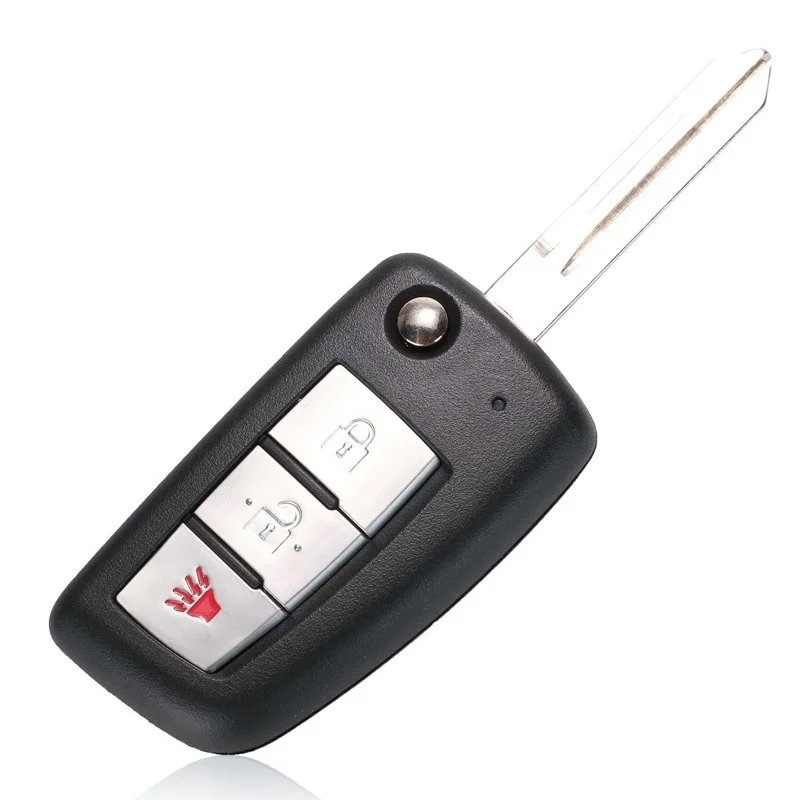 Kunci Mobil Lipat Modifikasi 433/315Mhz Untuk Nissan Qashqai Tiida Sunny Murano Sylphy X-Trail March Juke Sentra Quest