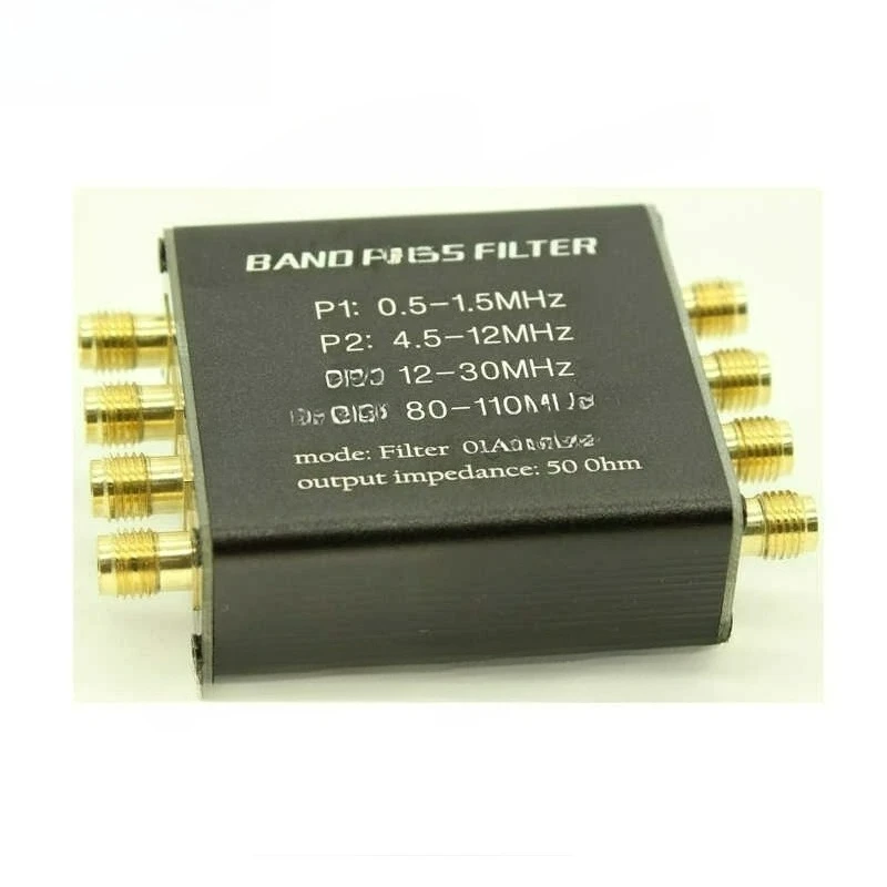 Malachite Radio Pre-Filter BPF Bandpass Filter 50 Ohm SMA Coupling