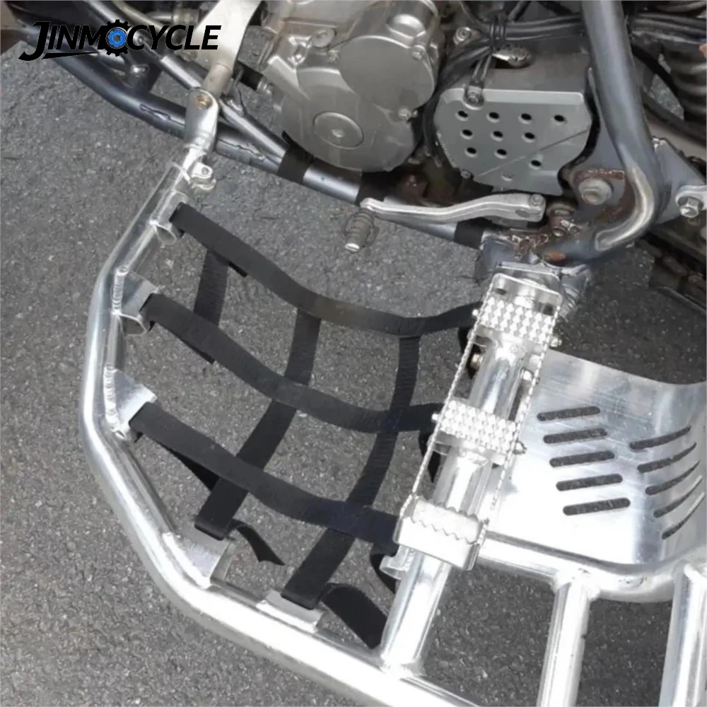 2024 For Polaris For Pred For Suzuki LTZ400 For 2003-2006 Moto Nerf Bar Nets Waterproof Nylon ATV Toolkit Polaris Predator 500