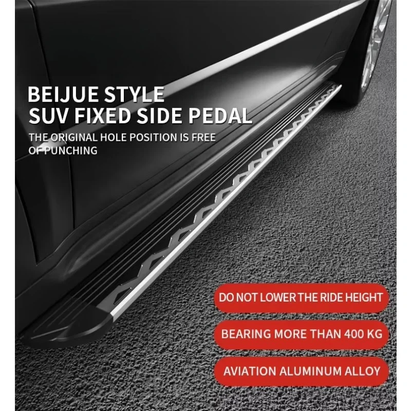 ملحقات السيارات SUV من الألومنيوم المخصصة من الشركة المصنعة للوحات الجري ذات الخطوات الجانبية OUTLANDER ASX RVR 2011-2022 #3