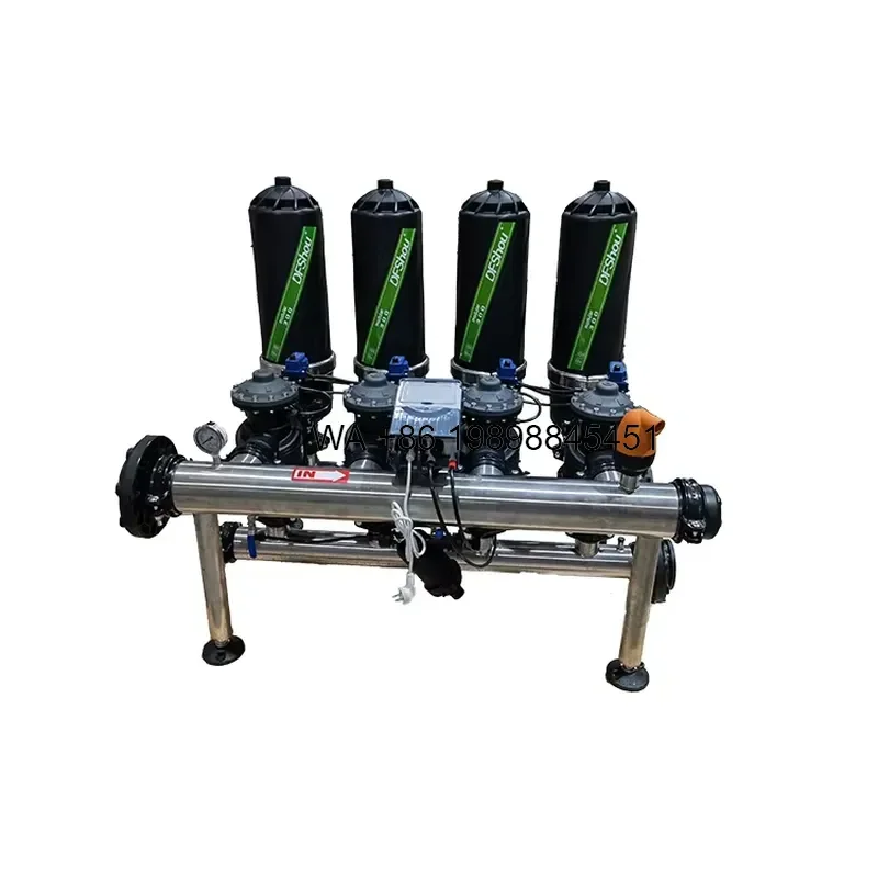 Wmwmnu T Automatic Backwash Control Self Clean Filter for Farm Agriculture Plastic Irrigation System Watering