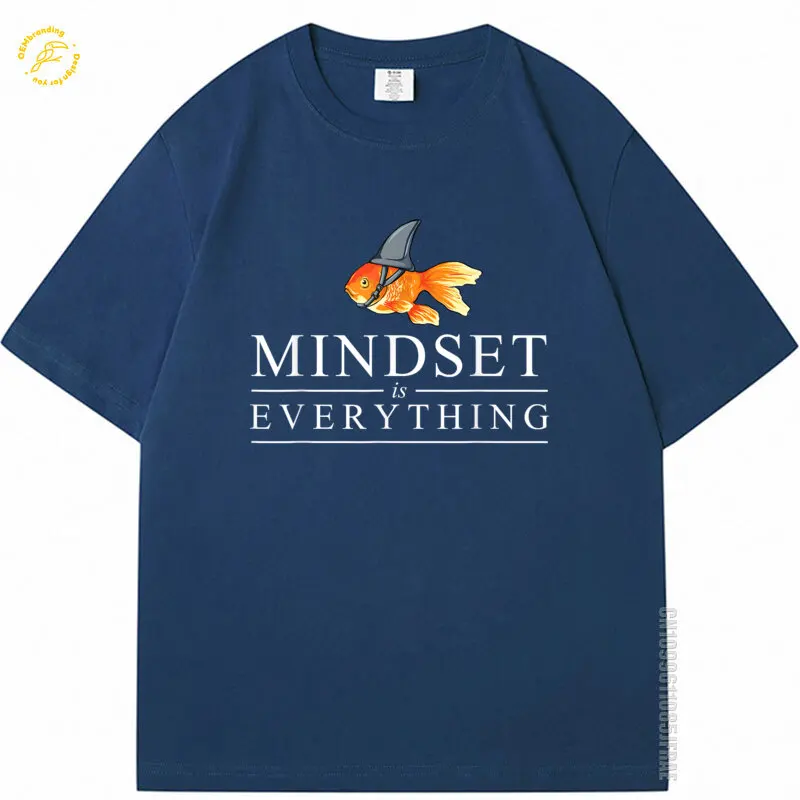 

Mindest Is Everything T Shirts Motivational Quote Inspiration 2025 Tee Oversized T-Shirt Vêtements Homme 반팔티 남성 Streetwear Man