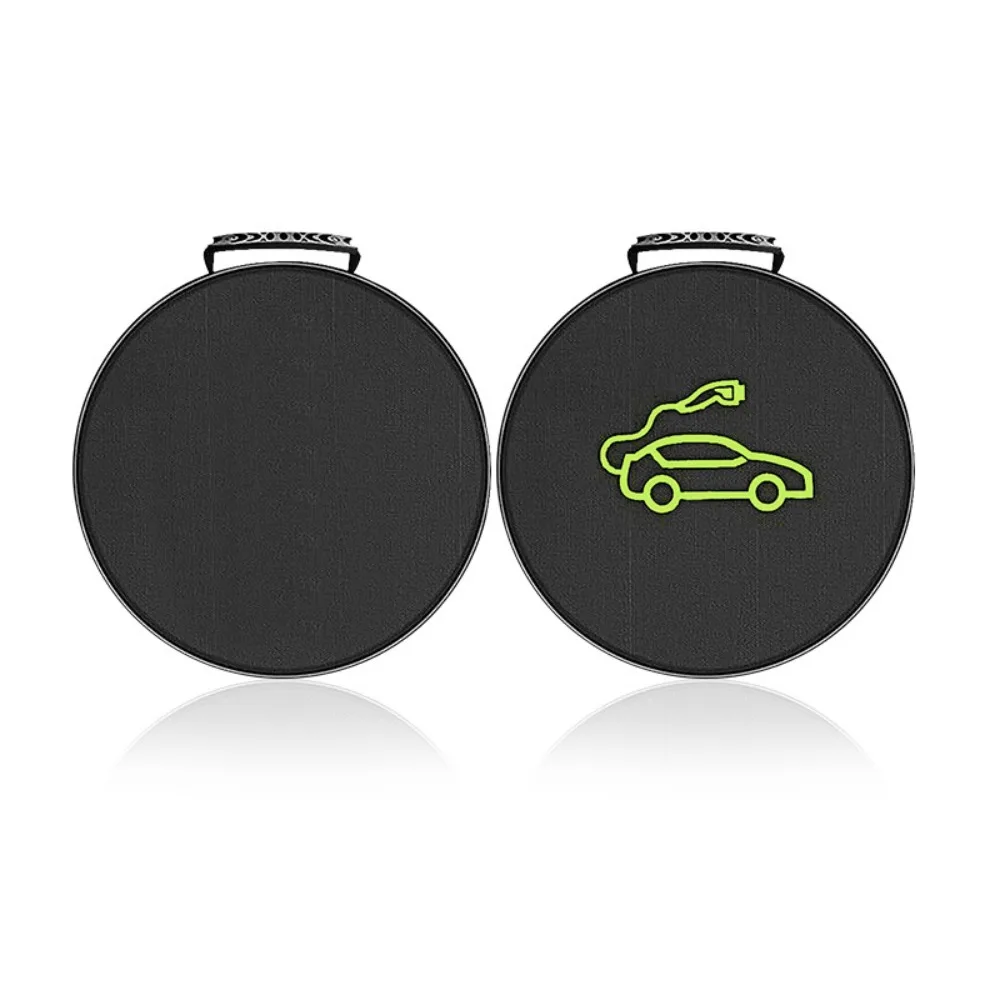 

Ручное зарядное устройство для электромобиля, сумка с вилками, вместительная водонепроницаемая сумка для автомобильного аккумулятора EV, перемычка для кабеля, ткань Оксфорд, противопламенная