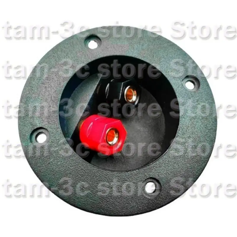 D0UA Caja altavoz 2 vías, esterebos automóvil bricolaje esterees ANINGURA Post redondo Copa Conectores