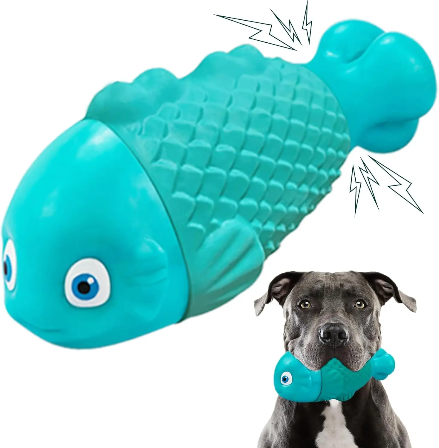 

BoYoYo Dog Products Chew Toys, Squeaky Indestructible Dog Toys for Aggressive Chewers, Pet Supplies, Super Chewer, Heavy Duty