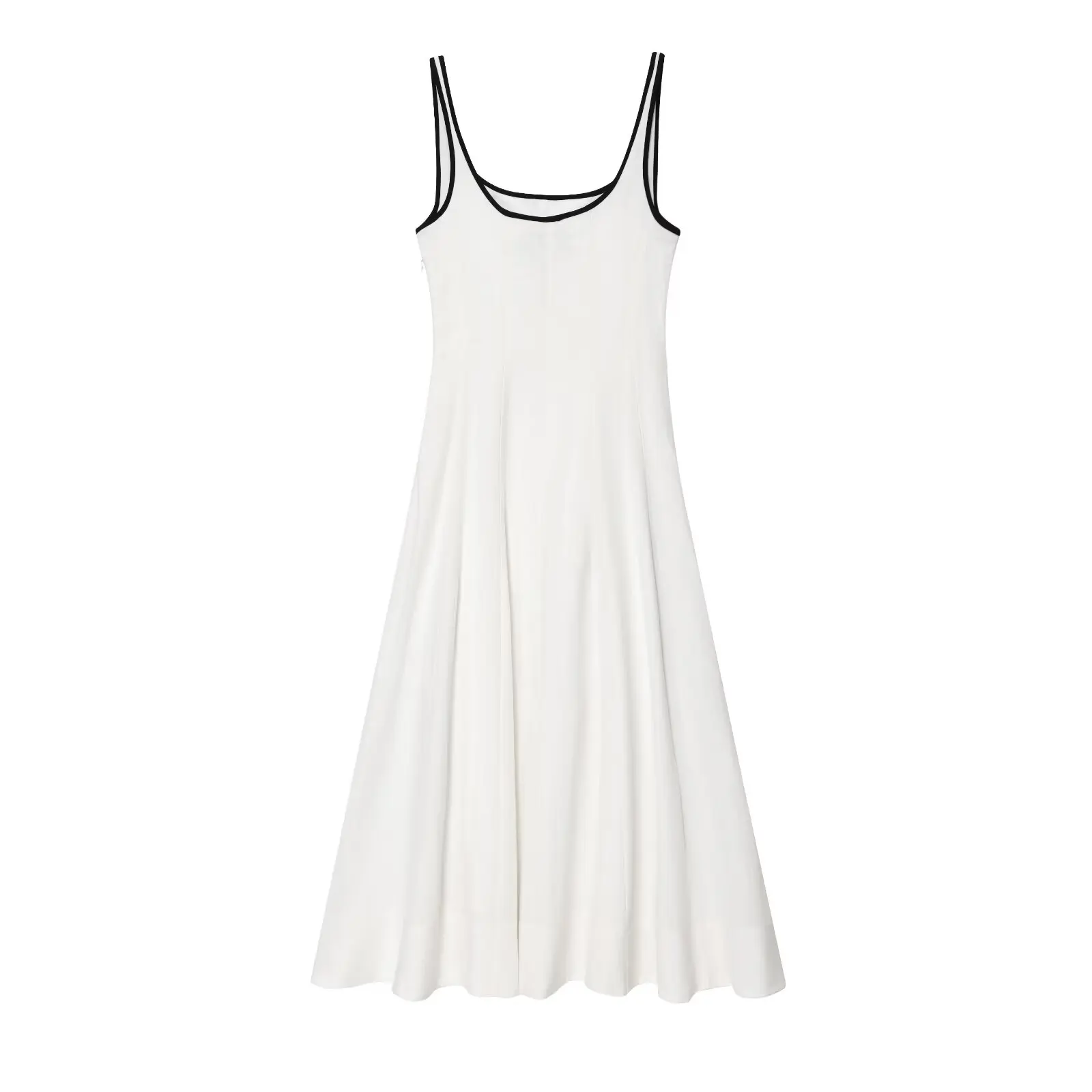 JNLEAOG ファッションカラー ブロ ミディ丈 レディース 春新作 スリム ハイウエスト クリーンフィット リネンポリエステル ストレートカット シ...