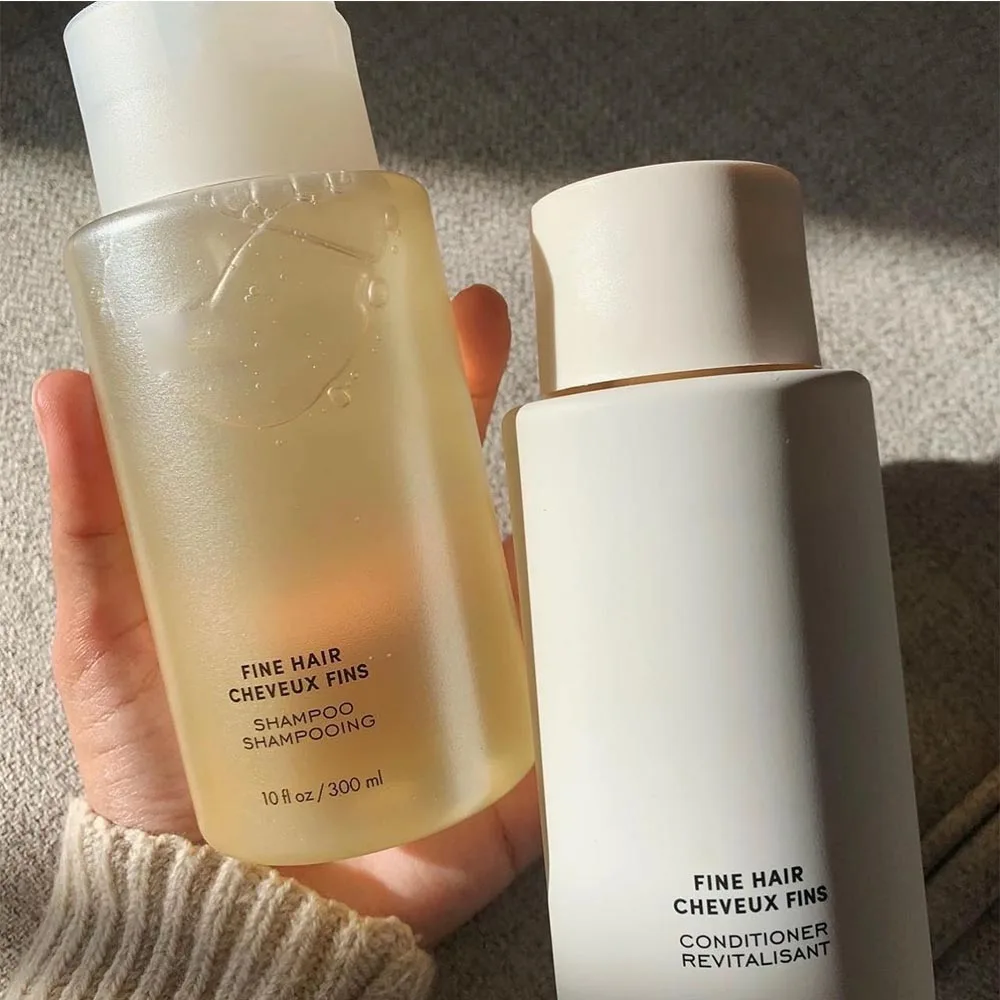 FINE HAIR CHEVEUX FINS SHAMPOO SHAMPOOING CONDITIONER Volumizing, Strengthening, Repairing 300ml