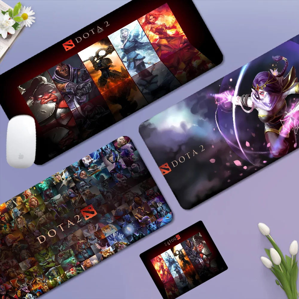 Game D-Dota 2 Mousepad In Stocked Laptop Gaming Mice Mousepad Size for large Edge Locking Game Keyboard Pad