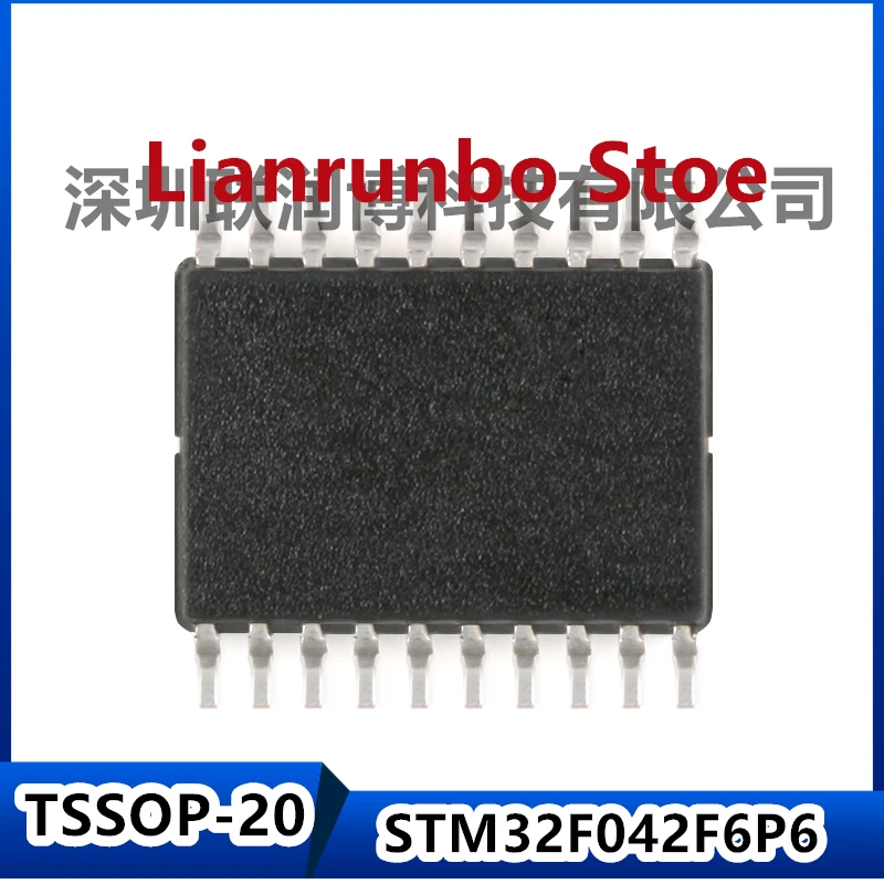 New original STM32F042F6P6 TSSOP-20 ARM Cortex-M0 32-bit microcontroller MCU