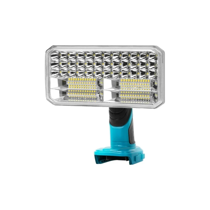 

40W 4200LM Cordless LED Flashlight for Makita 18V USB Charger 9"Zinc Alloy for Camping Hiking Job Site Indoor&Outdoor(No Battery