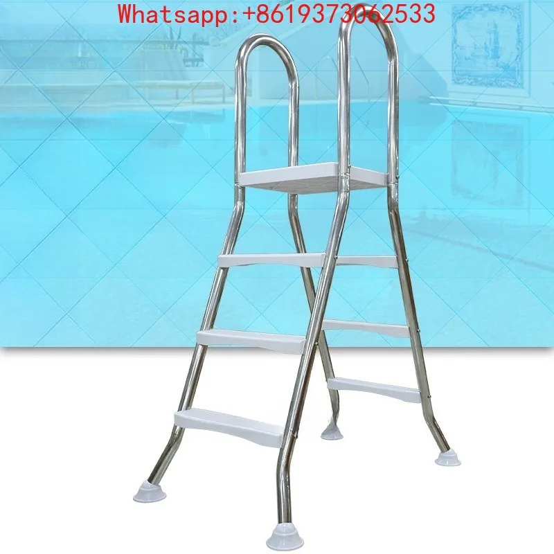 

304 Stainless Steel Swimming Pool Double-sided Escalator Mobile Swimming Pool Ladder