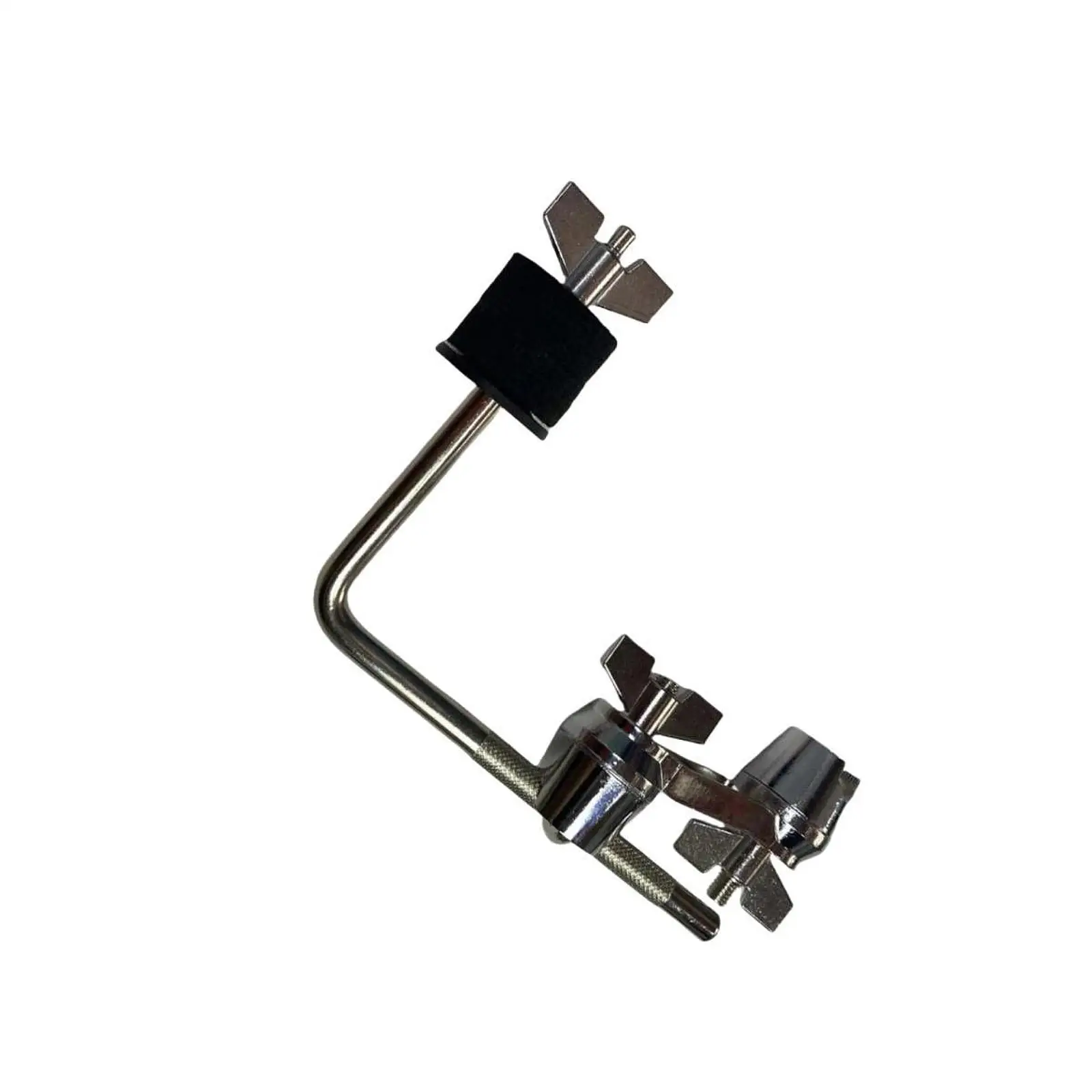 Metal Drum Clamp Cymbal Attachment Rod Percussion Accessory for Drum Hoop Mount Band Practice
