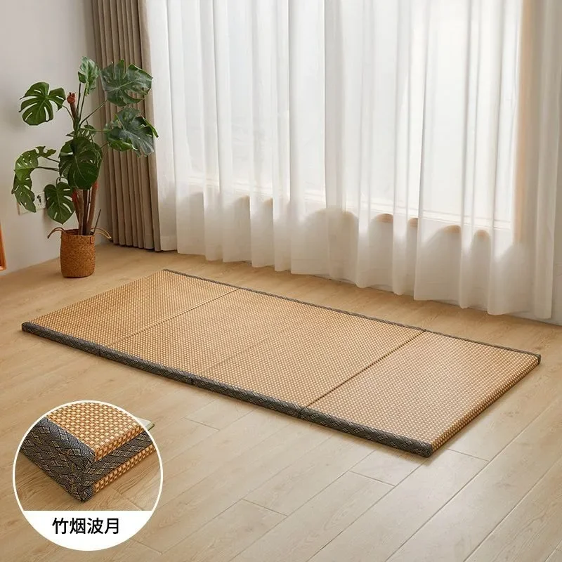 Japanese folding tatami coconut palm floor mat lunch break mattress bedroom mat
