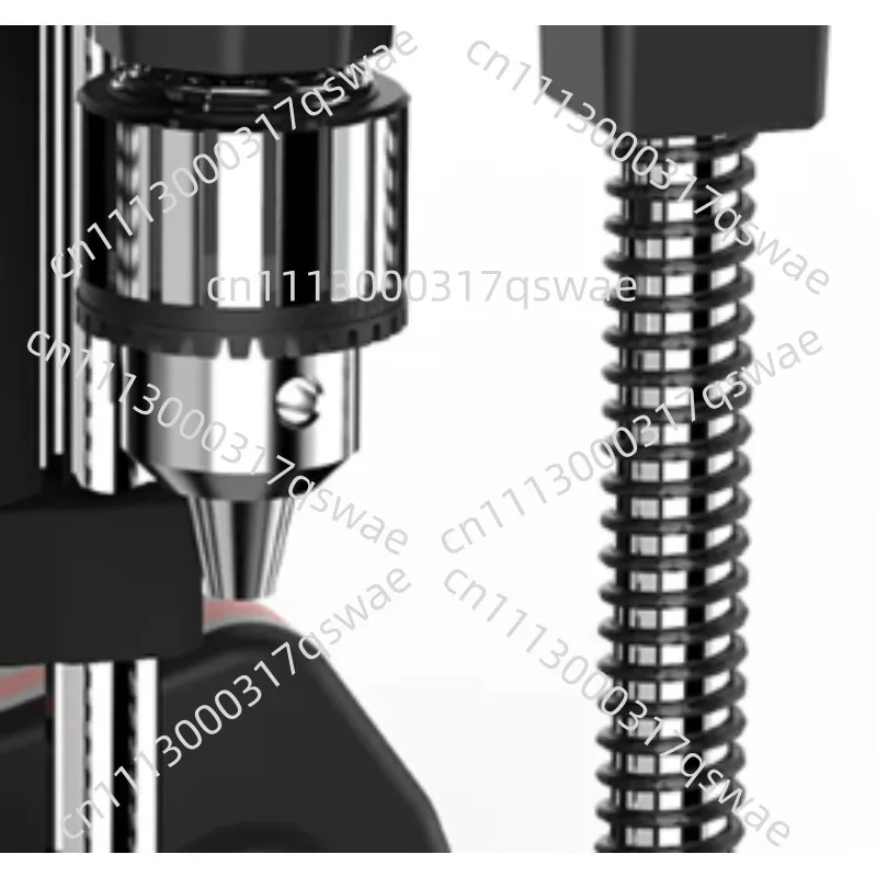 Versatile vertical drilling and tapping guide with graduations