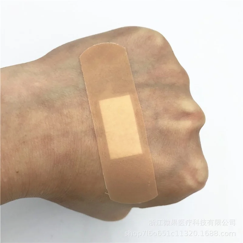 10pcs/set Waterproof Breathable Band Aid PE Plasters Wound Dressing Patch First Aid  Strips Adhesive Bandages