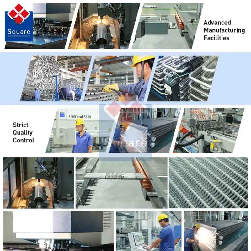 New Design Precise Temperature Control Heat Exchanger Industrial Evaporator for Cold Storage