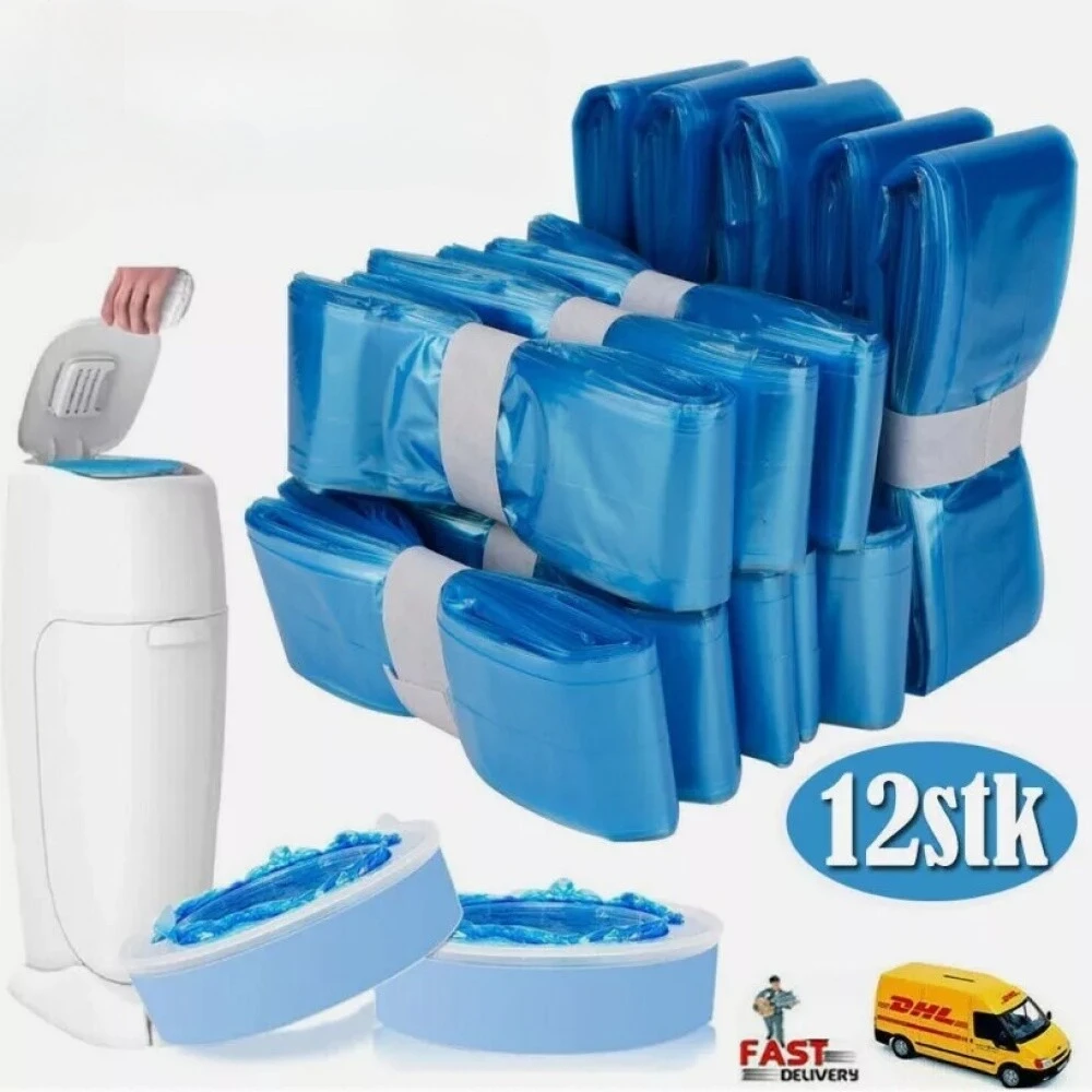 Image of Windeleimer-Nachfüllbeutel für Sangenic Tommee Tippee für Genie für Angelcare für Munchkin