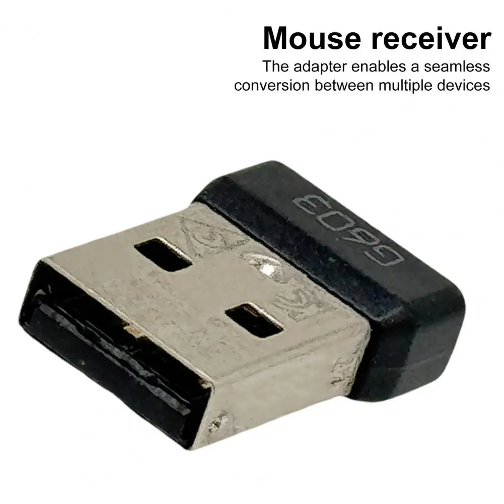 Easy Storage Adapter Wireless Adapter Dongle Stable Connection Receiver Easy Plug-and-play Compatible for Logitech G603 Gaming