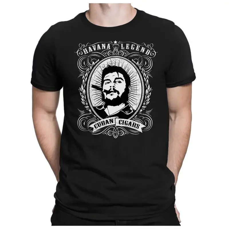 Cuba Cigars  Mens Fun TShirt  Che Guevara Ernesto Guerrilla Cuba  PAPAYANA