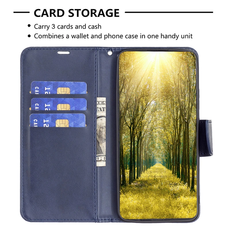 Capa de Telefone de Couro de Negócios para Xiaomi, Porta-Cartão Magnético, Flip Wallet, 14 Pro, 13, 12 Lite, 12T, Mi 11, 11i, 10T, 9T, nota 10