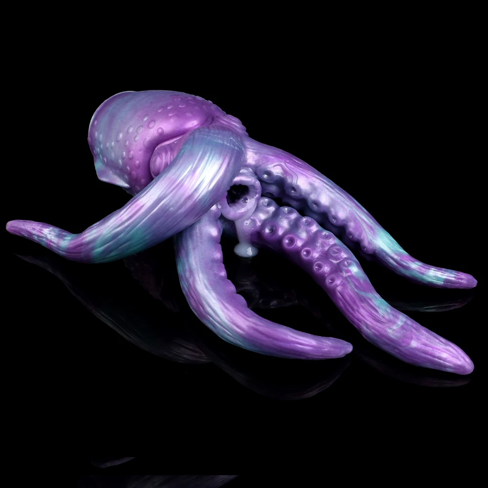 Silicone Pocket Pussy Stroker Octopus Male Masturbator Fantasy Lifelike Textured Vagina Anus Prostate Massage for Penis Training